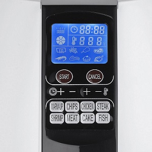 GoWise USA Air Fryer 8-In-1 Review GoWISE USA Air Fryer GW22611 control panel