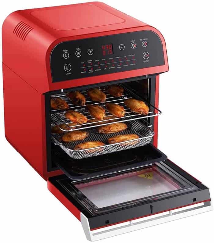 GoWISE USA Deluxe 12.7-Quarts Air Fryer Oven