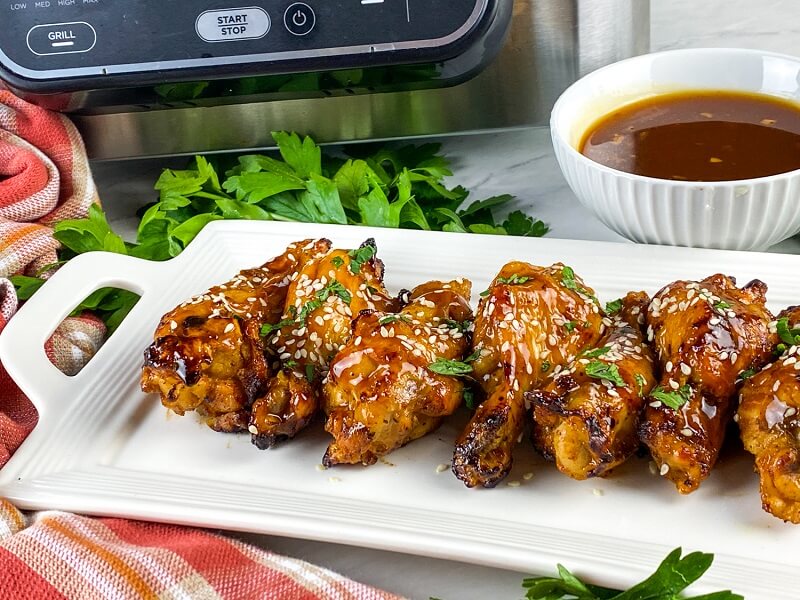 Air Fryer Teriyaki Chicken Wings